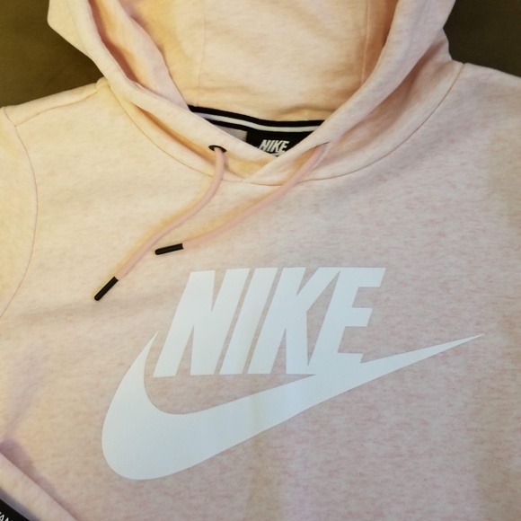 SOLD - Nike Cropped Hoodie Sweatshirt - Picture 4 of 5